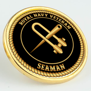 Royal Navy Veteran 'Seaman' Pin/Lapel Badge