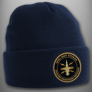 Royal Navy Veteran 'Weapons Engineering Mechanic' - Beanie Hat