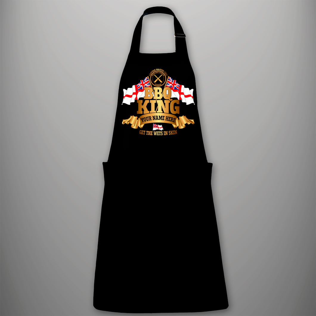 Royal Navy Veteran 'Gunner' Personalised BBQ Apron