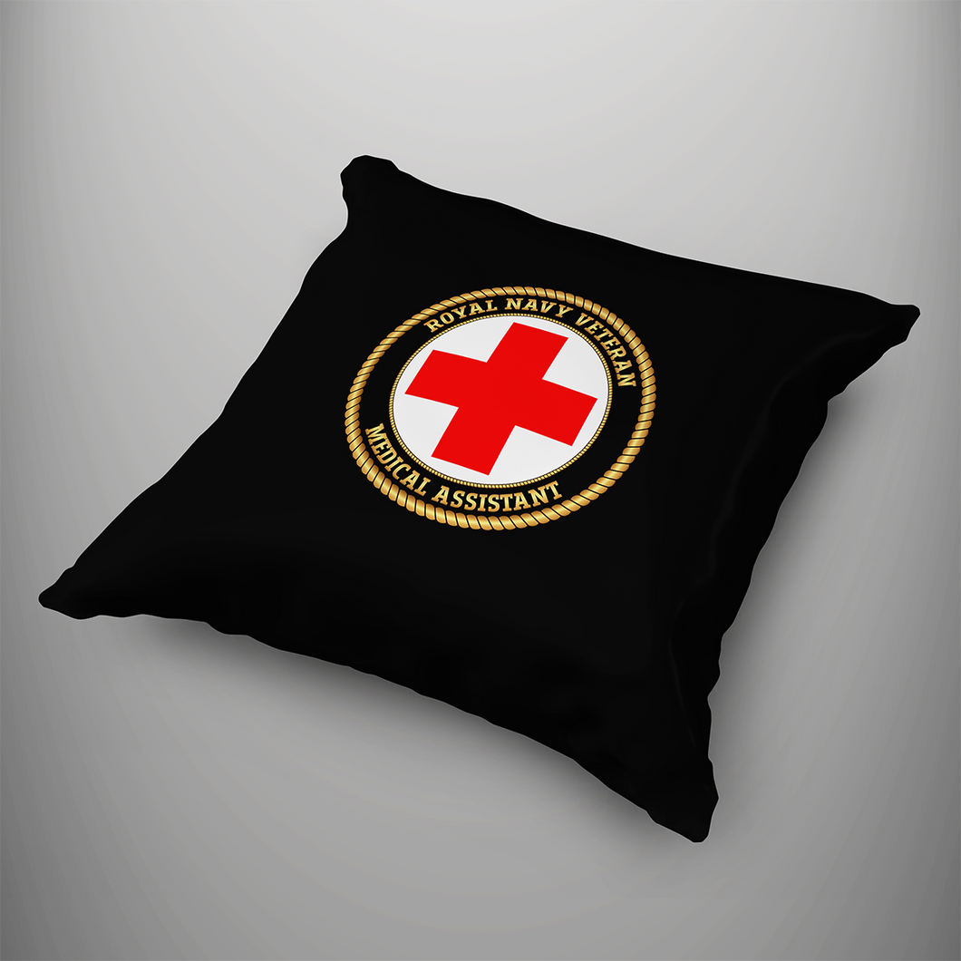 Royal Navy Veteran 'Medical Assistant' Cushion Cover