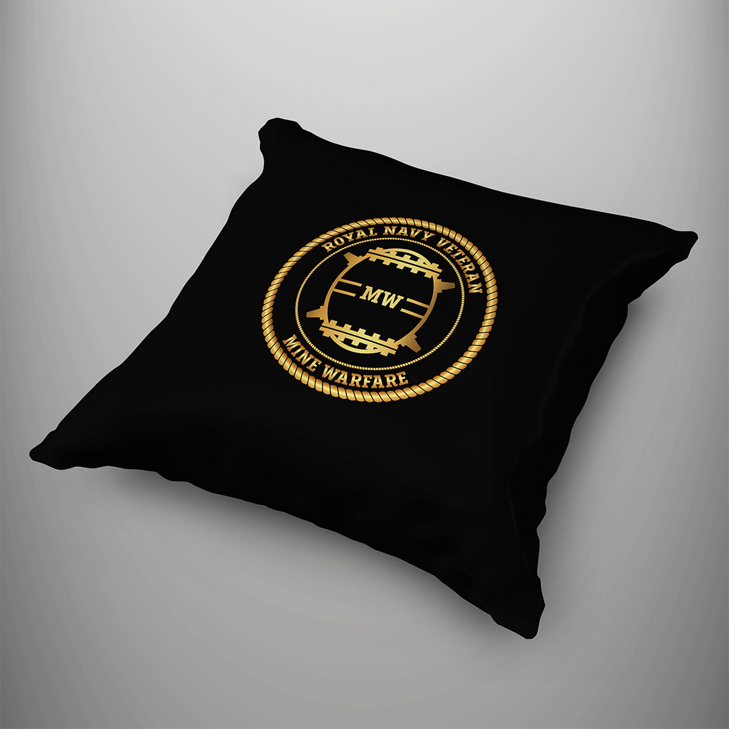 Royal Navy Veteran 'Mine Warfare' Cushion Cover