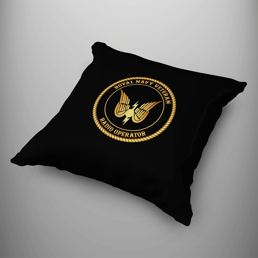 Royal Navy Veteran 'Radio Operator (G)' Cushion Cover