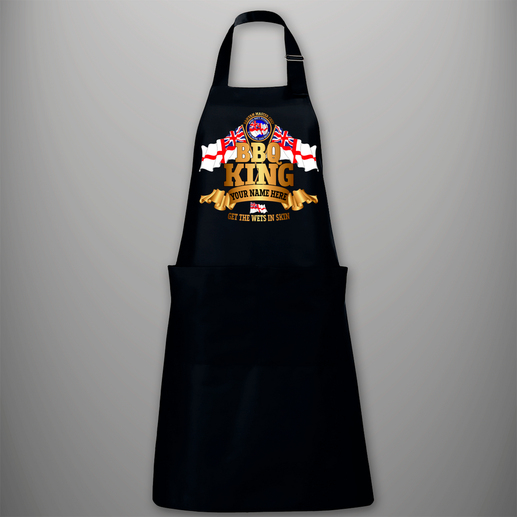 Royal Navy Veteran Personalised BBQ Apron