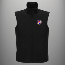 Load image into Gallery viewer, Royal Navy Veteran &#39;Motto&#39; Soft Shell Bodywarmer
