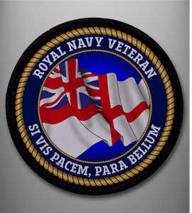 Royal Navy Veteran Sew on Badge