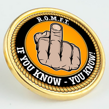 Load image into Gallery viewer, ROMFT Pin/Lapel Badge
