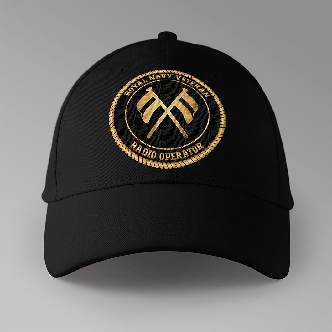 Royal Navy Veteran 'Radio Operator (T)' - Personalised Baseball Cap