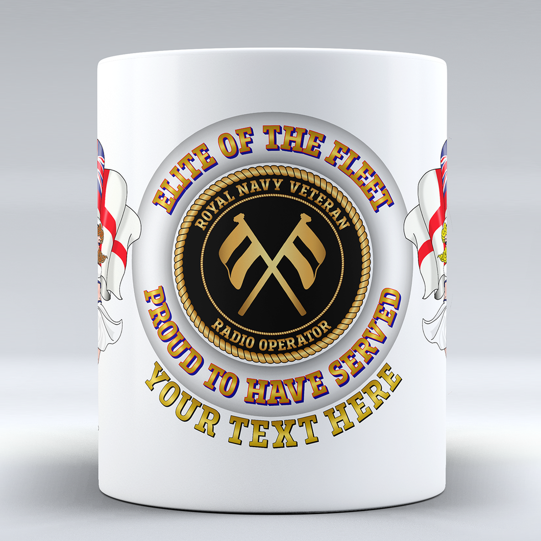 Elite of the Fleet 'Radio Operator 'T'' - Personalised Mug