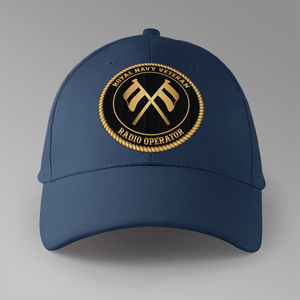 Royal Navy Veteran 'Radio Operator (T)' - Personalised Baseball Cap