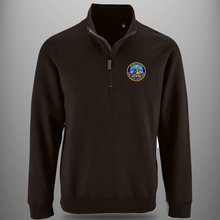 Load image into Gallery viewer, Aircraft Handler &#39;Range, Launch, Recover, Repeat&#39; Zip Neck Sweatshirt
