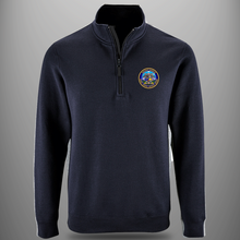 Load image into Gallery viewer, Aircraft Handler &#39;Range, Launch, Recover, Repeat&#39; Zip Neck Sweatshirt
