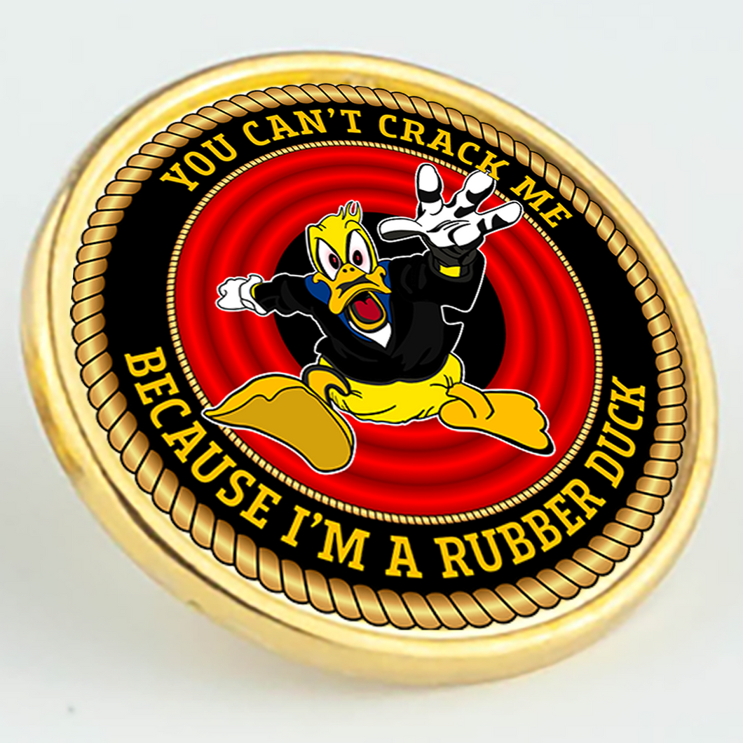 Rubber Duck Pin/Lapel Badge