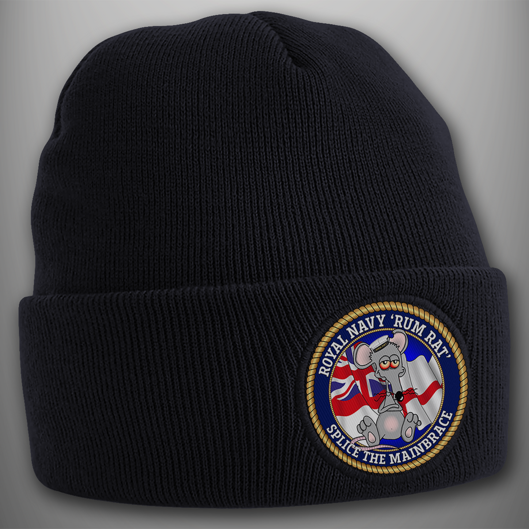 Royal Navy 'Rum Rat' - Beanie Hat