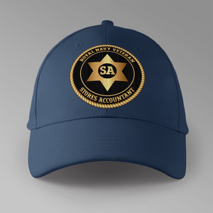 Royal Navy Veteran 'Stores Accountant' - Personalised Baseball Cap