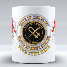 Load image into Gallery viewer, Elite of the Fleet &#39;Seaman&#39; - Personalised Mug
