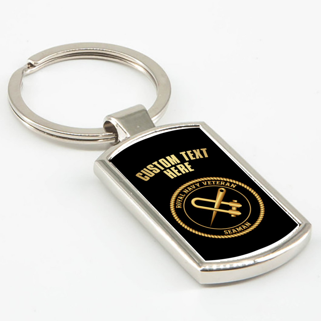 Royal Navy Veteran 'Seaman' Key Ring