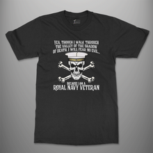 Load image into Gallery viewer, Royal Navy Veteran &#39;Shadow of Death&#39; T-Shirt
