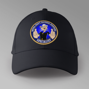 Royal Navy Alcohol Disposal Specialist - Personalised Baseball Cap