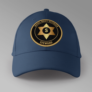 Royal Navy Veteran 'Steward' - Personalised Baseball Cap