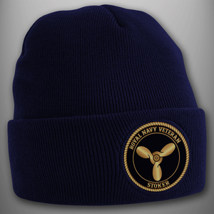 Royal Navy Veteran 'Stoker' - Beanie Hat