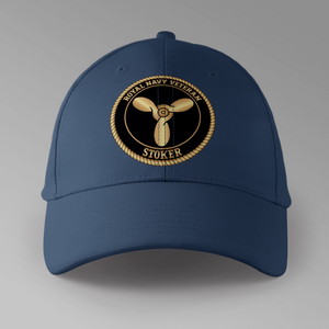 Royal Navy Veteran 'Stoker' - Personalised Baseball Cap