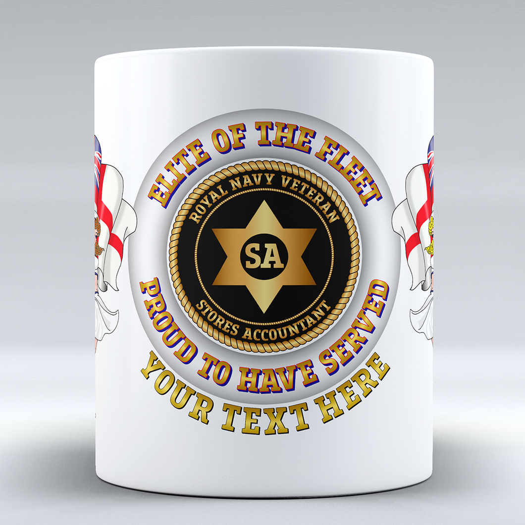 Elite of the Fleet 'Stores Accountant' - Personalised Mug