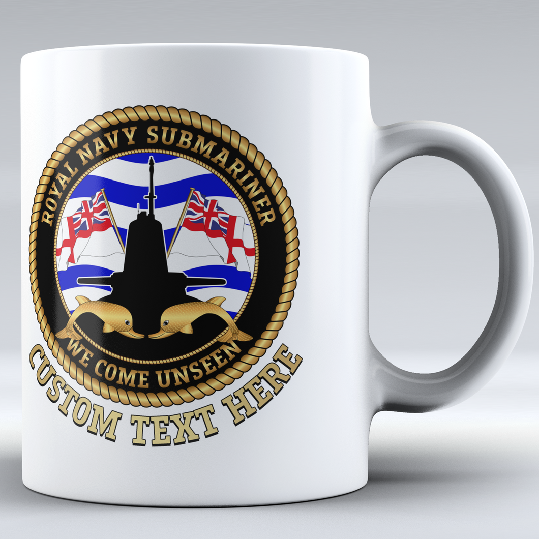 Royal Navy Submariners - Personalised Mug