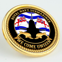 Load image into Gallery viewer, Royal Navy Submariner Pin/Lapel Badge
