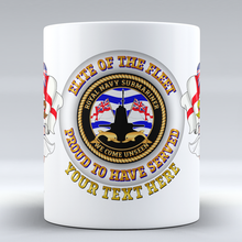 Load image into Gallery viewer, Elite of the Fleet &#39;Submariner&#39;  - Personalised Mug
