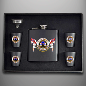 Elite of the Fleet 'Submariner' Hip Flask - Personalised