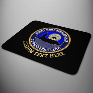 Royal Navy Submariner 'Sundodgers Club' Personalised Mouse Mat