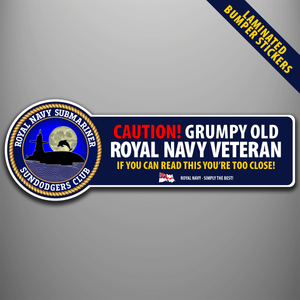 Royal Navy Submariner 'Sundodgers Club' Laminated Bumper Stickers