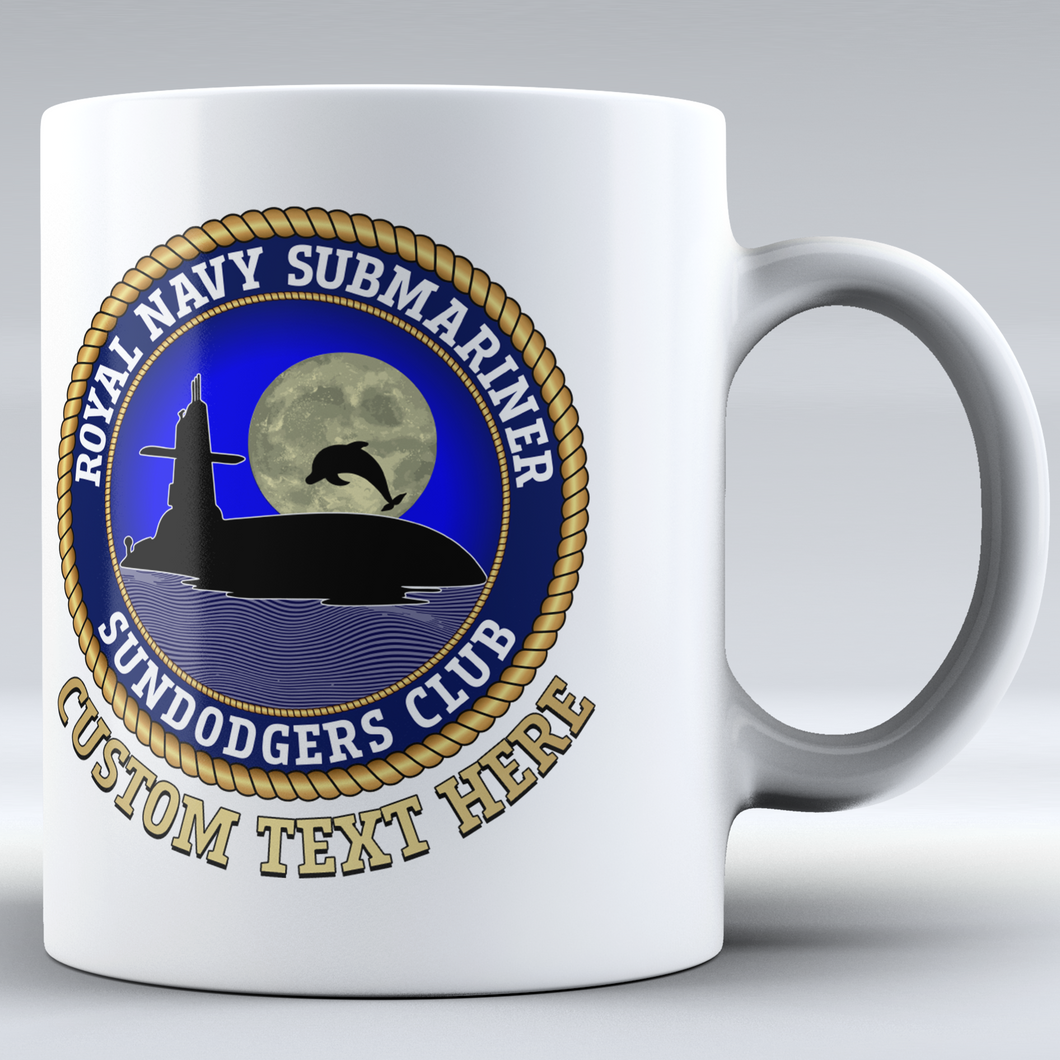 Royal Navy Submariners 'Sundodgers Club' - Mug