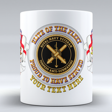 Load image into Gallery viewer, Elite of the Fleet &#39;Torpedo Anti-Submarine&#39; - Personalised Mug
