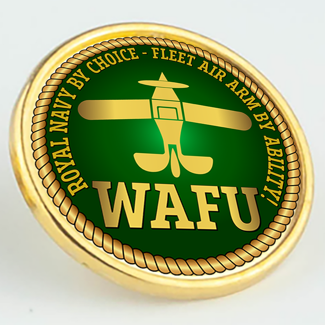 Fleet Air Arm 'WAFU' Pin/Lapel Badge