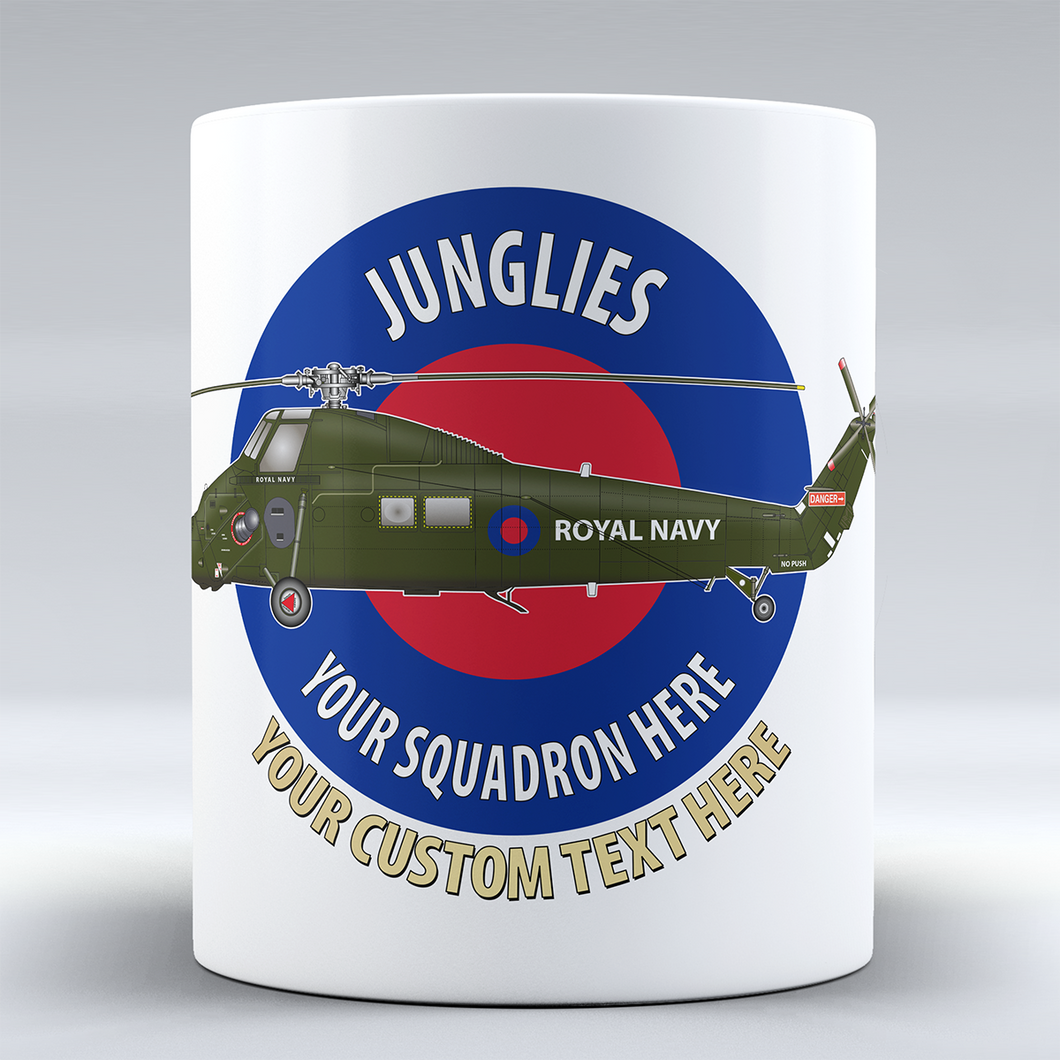 Fleet Air Arm 'Junglies Wessex'  - Personalised Mug