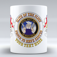 Load image into Gallery viewer, Elite of the Fleet &#39;White Mafia&#39; - Personalised Mug
