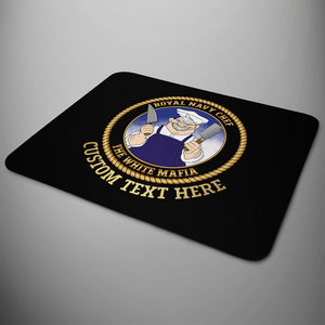 Royal Navy Chefs "White Mafia' Personalised Mouse Mat