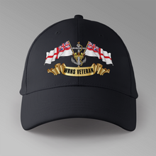 Load image into Gallery viewer, WRNS Veteran &#39;Ensigns&#39; - Personalised Baseball Cap
