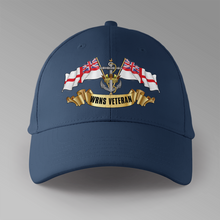 Load image into Gallery viewer, WRNS Veteran &#39;Ensigns&#39; - Personalised Baseball Cap
