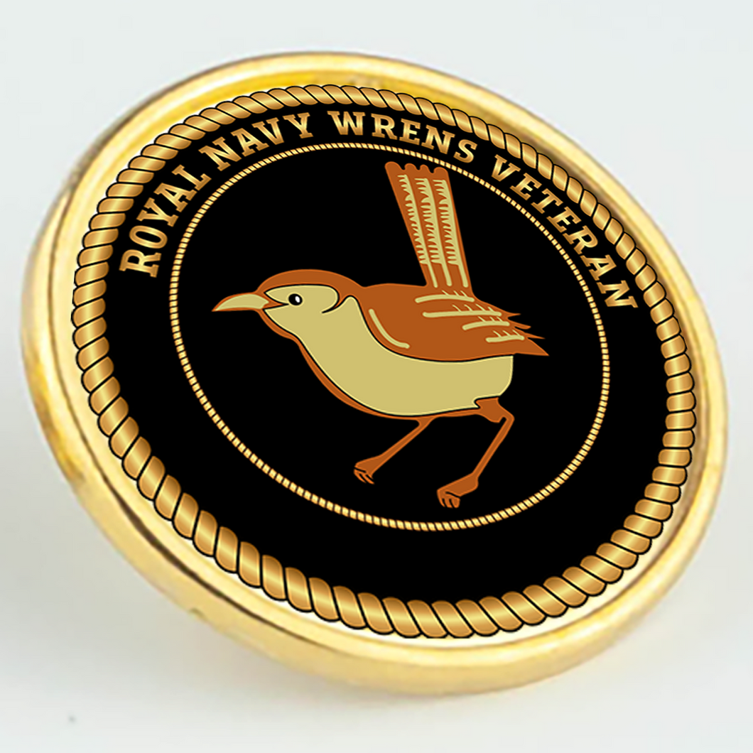 Royal Navy Wrens Veteran Pin/Lapel Badge