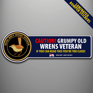 Wrens Veteran Laminated Bumper Stickers