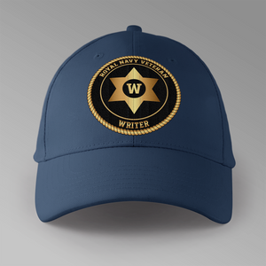 Royal Navy Veteran 'Writer' - Personalised Baseball Cap