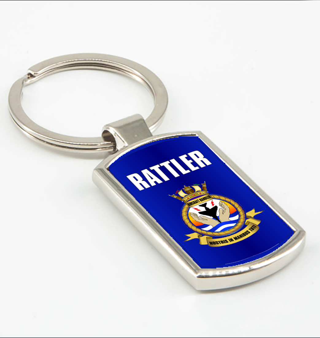 Aircraft Handlers Crest Personalised Key Ring