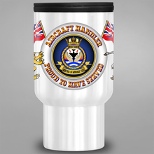 Load image into Gallery viewer, Aircraft Handler Veteran - Proud to Have Served Travel Mug
