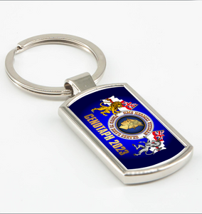 HMS Hermes Veteran - Proud to Have Served Keyring