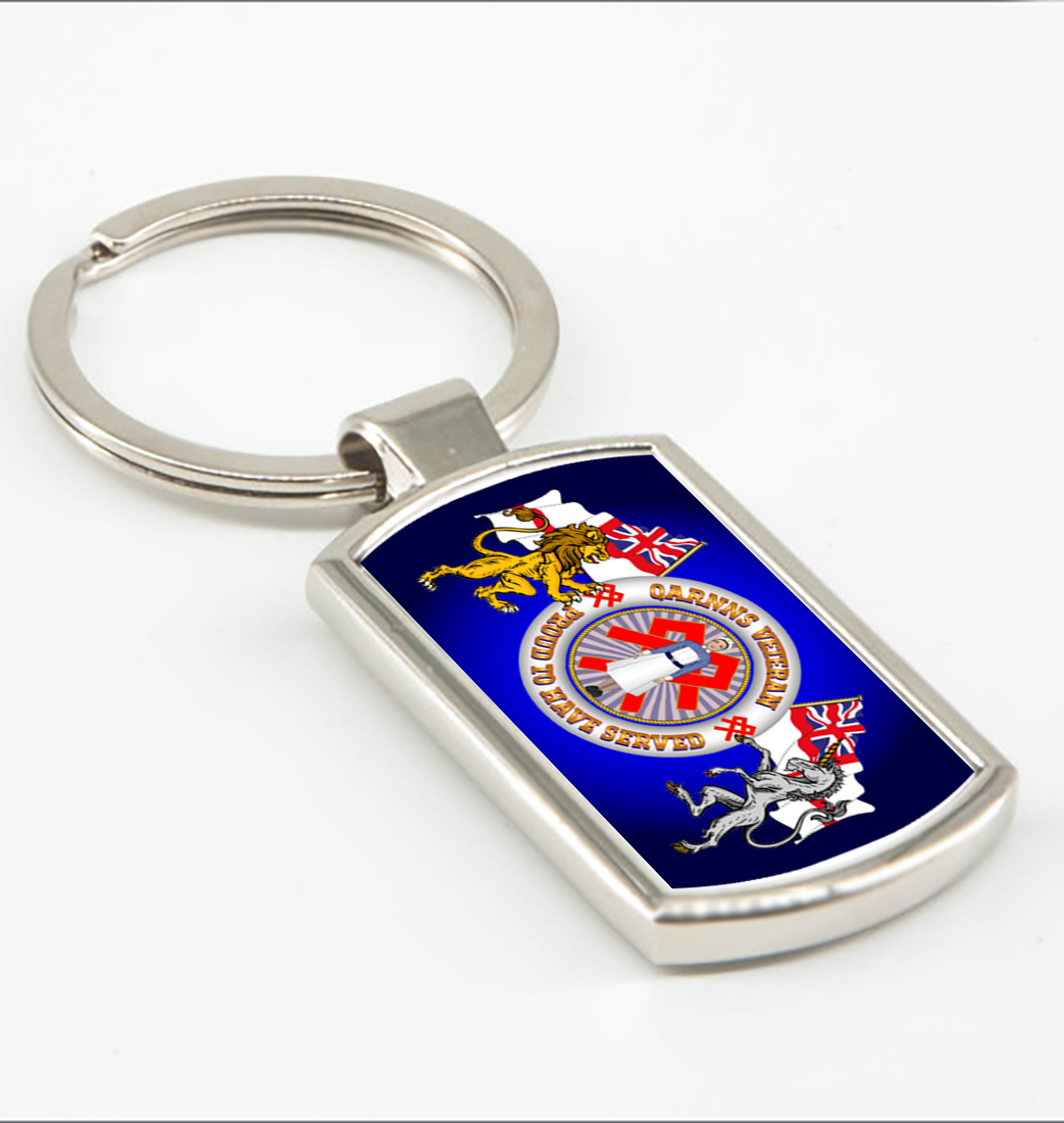 QARNNS Veteran - Proud to Have Served Keyring