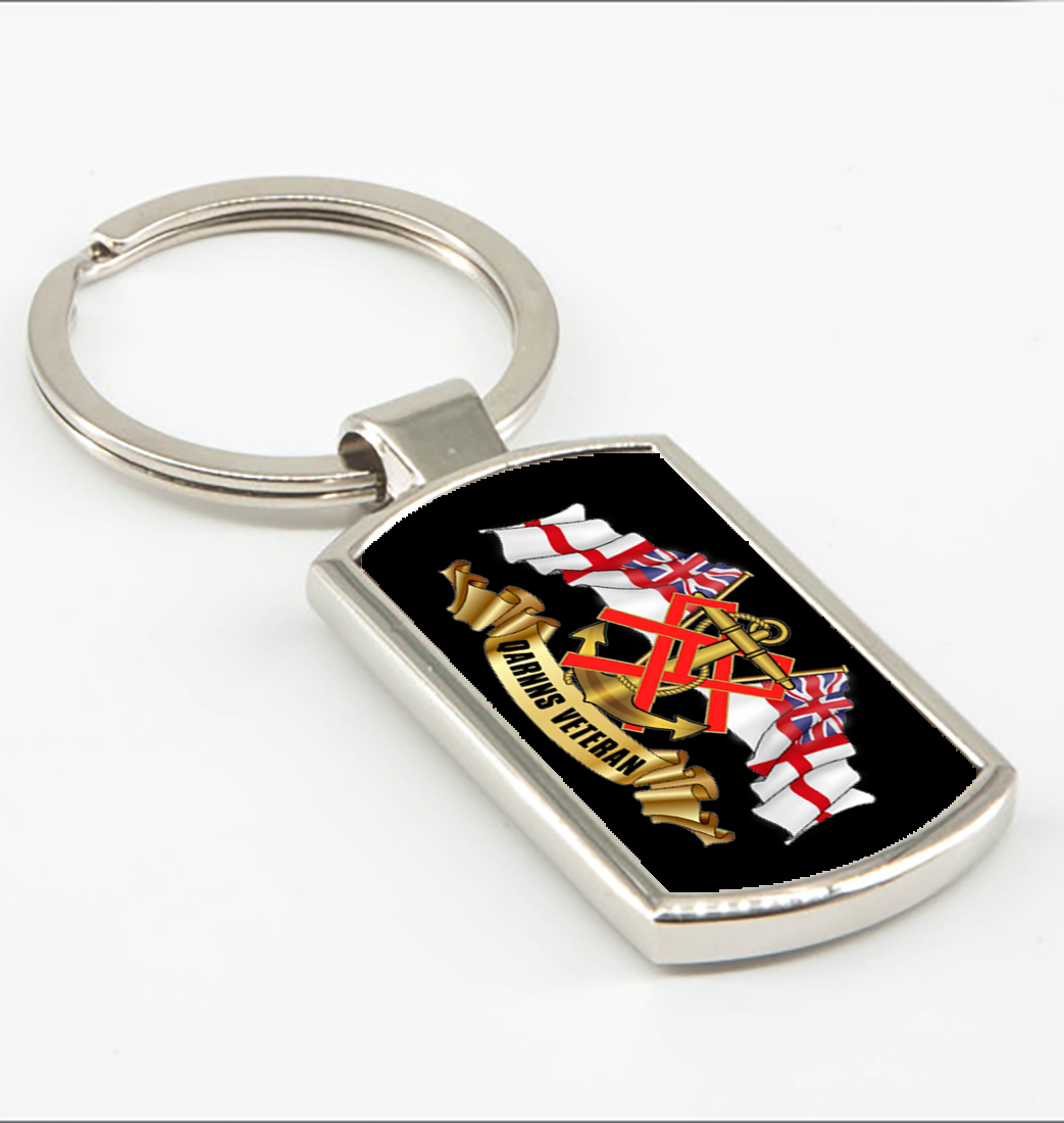 QARNNS Veteran Personalised Key Ring