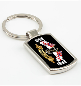 Royal Navy Veteran Personalised Key Ring