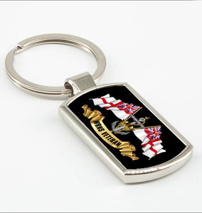 Wrens Veteran Personalised Key Ring